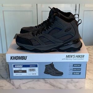KHOMBU Men’s Hiker with Memory Foam Comfort - Men’s Size 9
